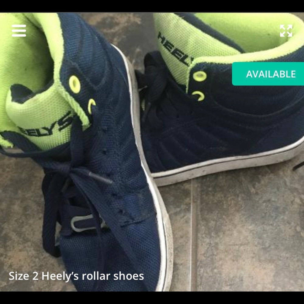 Boys heels high top  shoes
